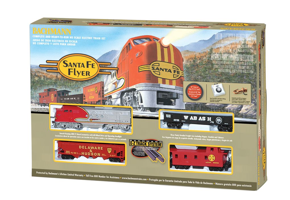 BAC00647 | HO SCALE | SANTA FE FLYER SET