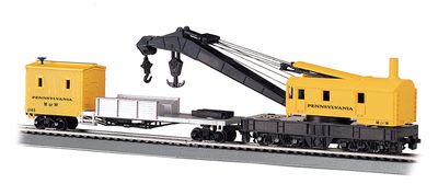BAC16114 - HO PRR 250T CRANE CAR