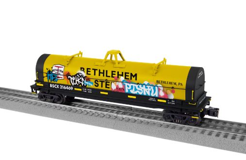 2226510 - BETHLEHEM STEEL COIL CAR W/GRAFFITI
