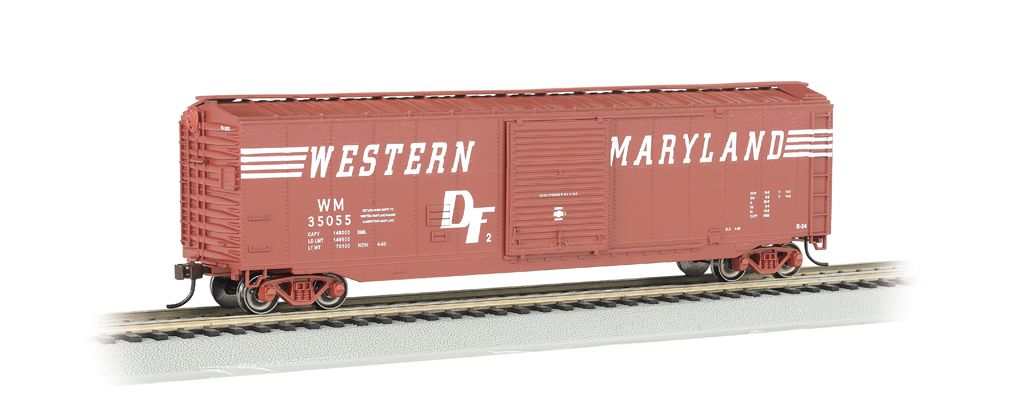 BAC19409 | HO | 50' SLIDING DOOR BOX CAR | WM® (SPEED LETTERING)