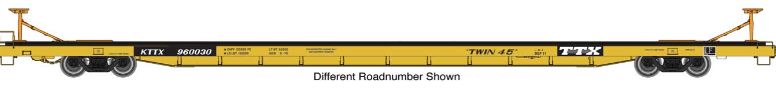 920-104216 - HO KTTX FLAT CAR