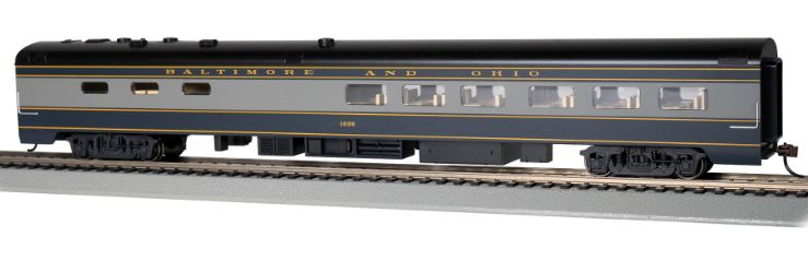 BAC14801 - HO B&amp;O 85' DINING CAR LTD