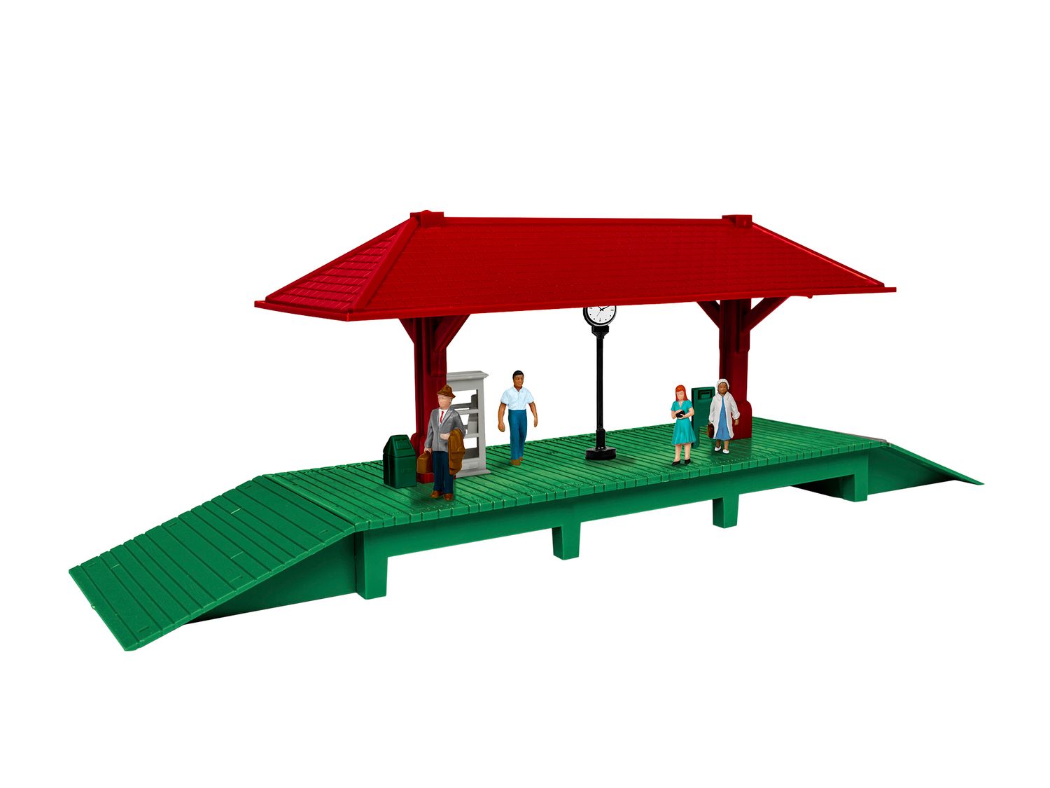 1956290 | HO Scale | STATION PLAT XMAS