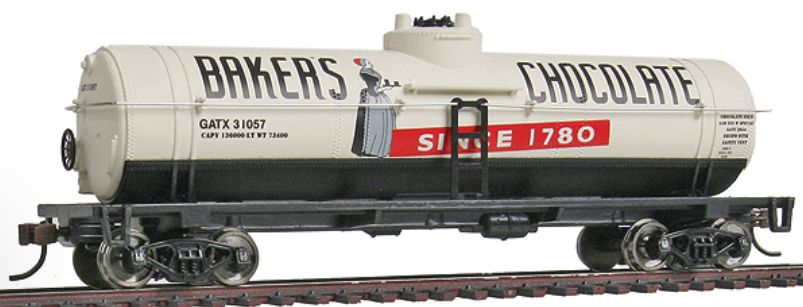931-1615 - HO BAKERS CHOCOLATE TANK CAR
