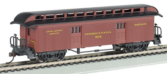 BAC15302 - HO PRR BAGGAGE COACH