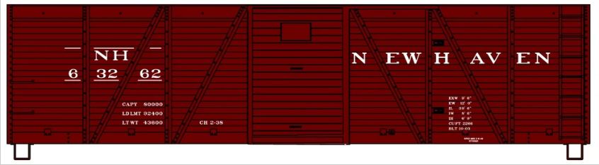 ACU7117 -HO NH DBL SHEATH BOXCAR
