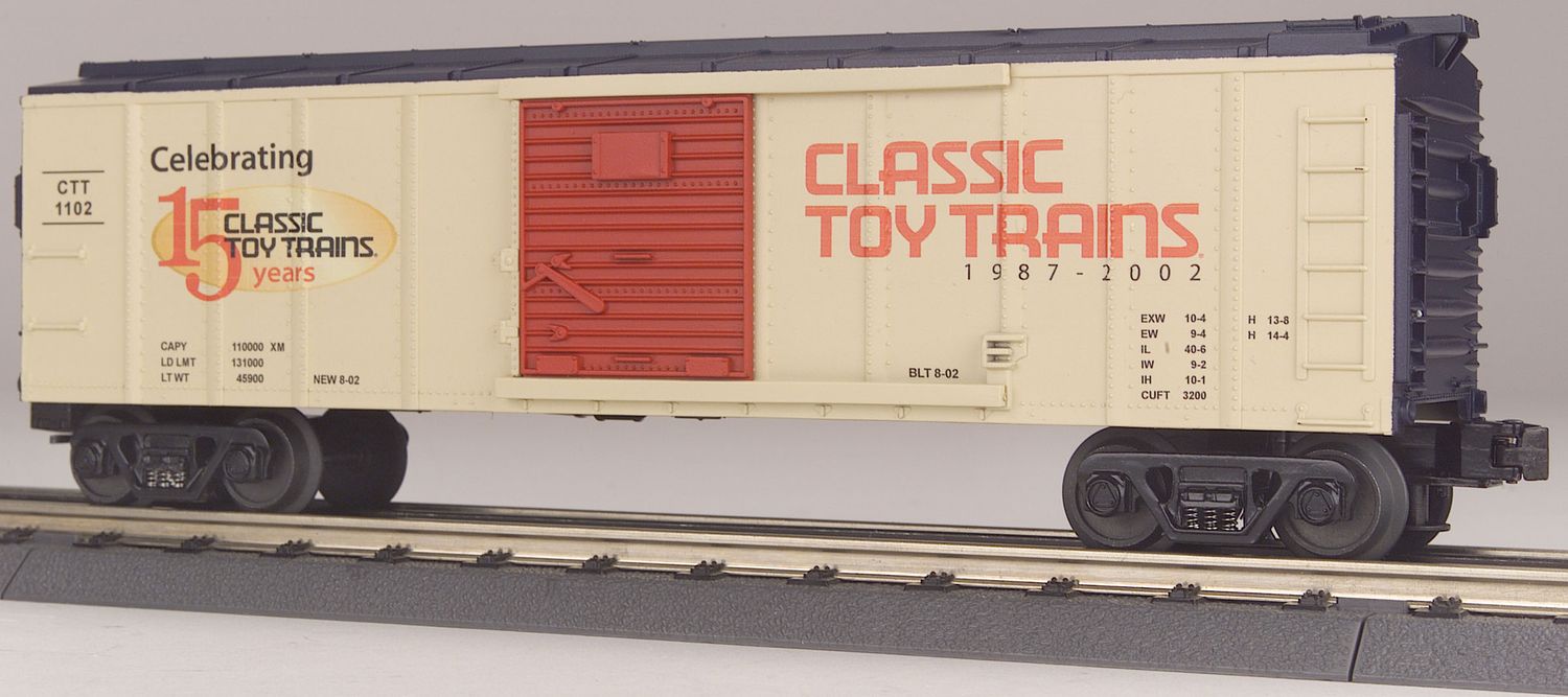 MTH30-74050 | O Gauge | RailKing Box Car | CTT 15th Anniversary
