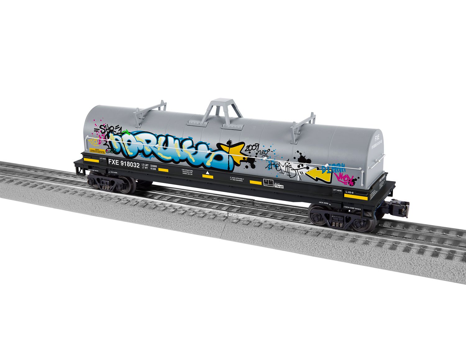 2226540 - FERROMEX COLI CAR #918032 W/GRAFFITI