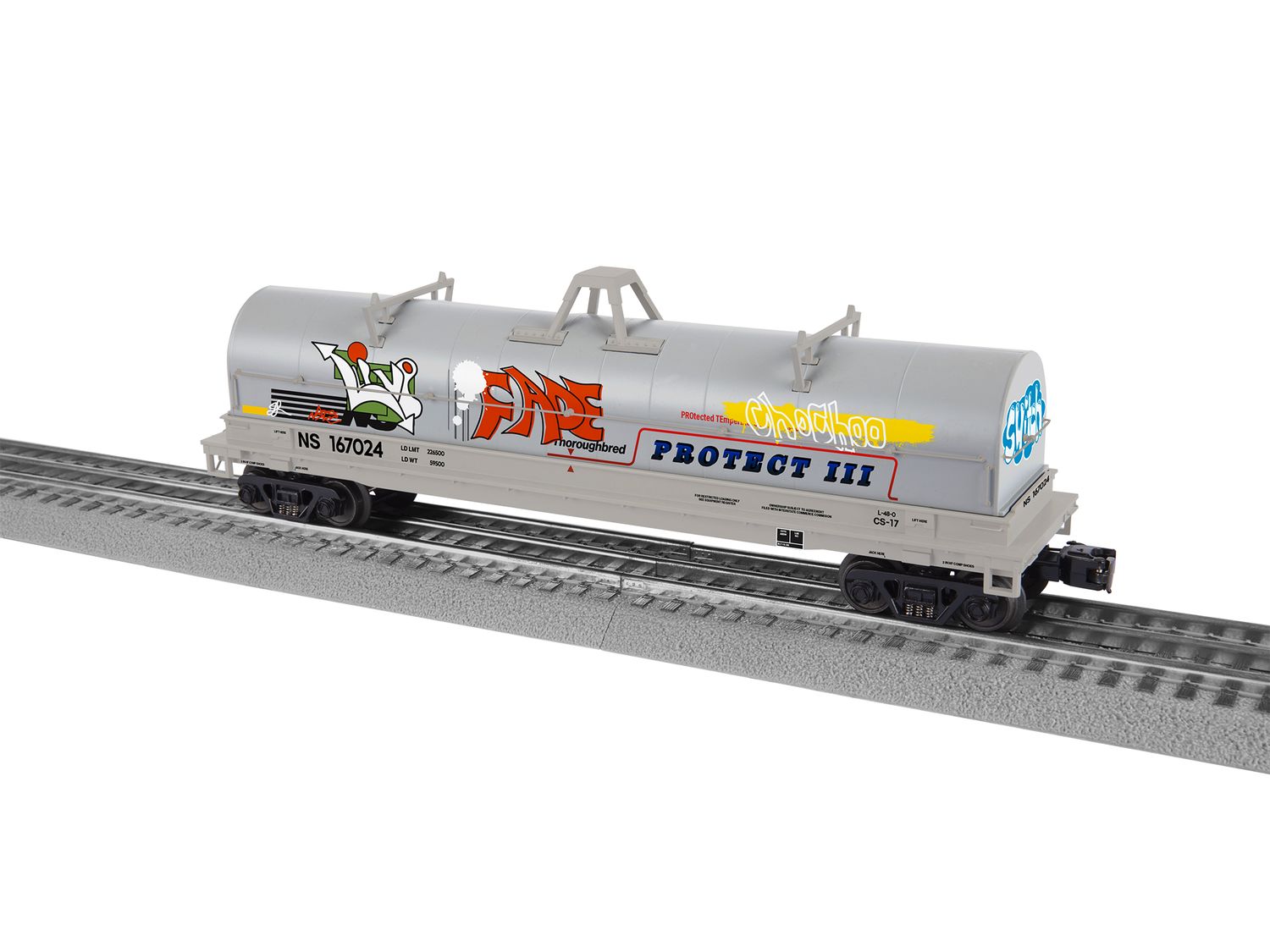 2226550 - NS COLI CAR #167024 W/GRAFFITI