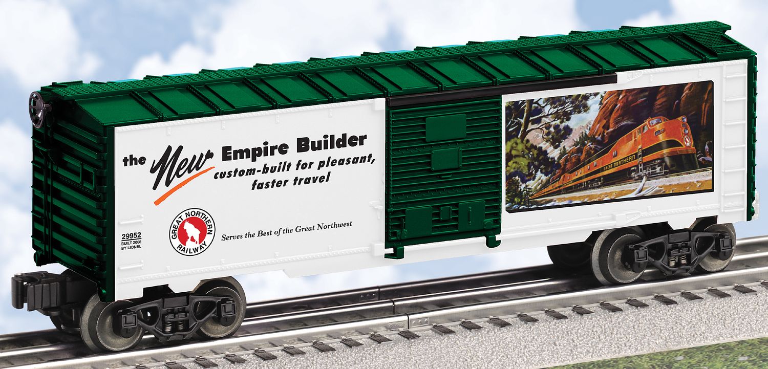 29952 - GREAT NORTHERN RAILROAD ART BOXCAR