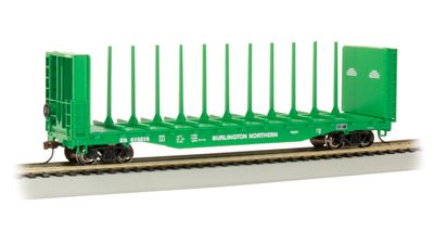 BAC12903 | HO | 52' CENTER-BEAM FLATCAR | BURLINGTON NORTHERN #615816