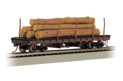 BAC18332 | HO | ACF 40' LOG CAR | 1906-1935 VERSION