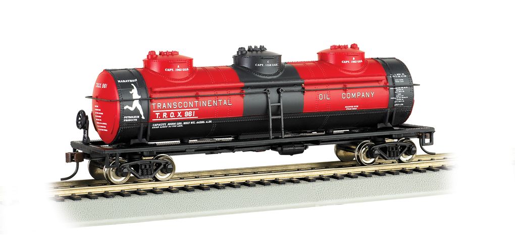 BAC17142 | HO | 40' THREE-DOME TANK CAR | TRANSCONTINENTAL OIL COMPANY