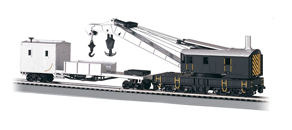 BAC16149 | HO | 250-TON STEAM CRANE &amp; BOOM TENDER | PAINTED UNLETTERED