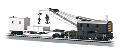 BAC16149 | HO | 250-TON STEAM CRANE &amp; BOOM TENDER | PAINTED UNLETTERED