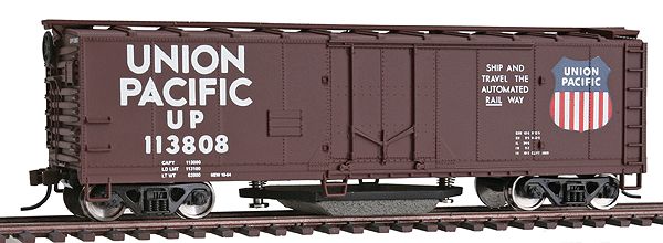 931-1756 | HO | 40' Plug-Door Track Cleaning Boxcar | Union Pacific