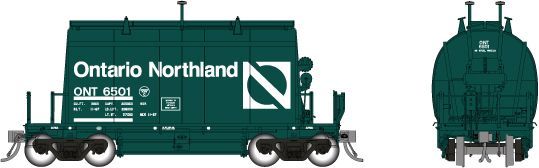 Rapido 143006A | HO | Short Barrel Ore Hopper | ONR Progressive Green