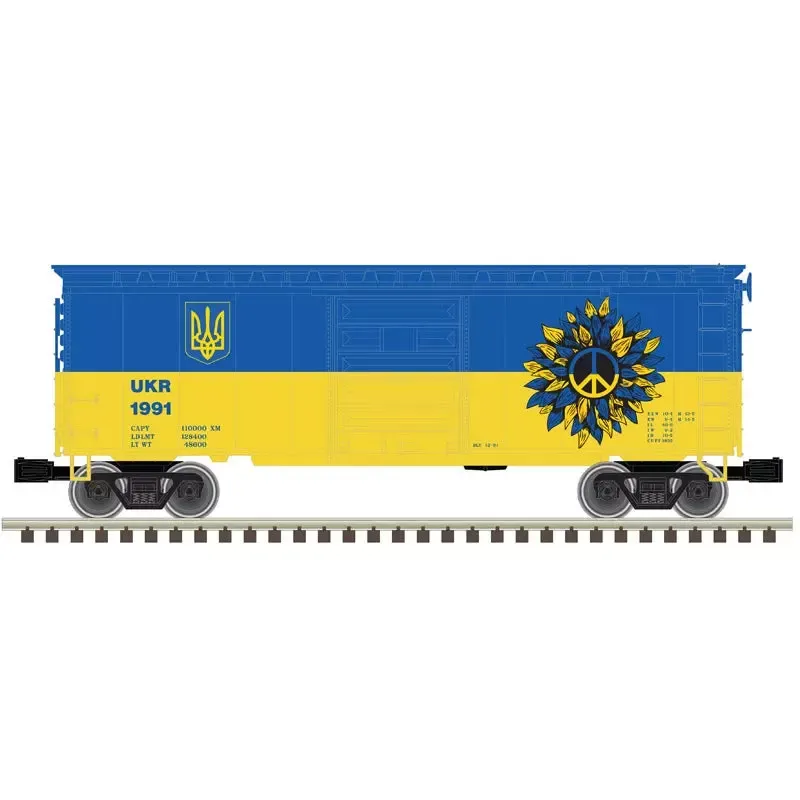 ATS3001249 | O Gauge | Premier 40ft Box Car | 2022 Ukraine Peace Edition