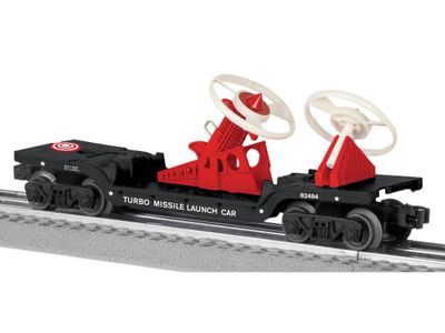 LIONEL82494 | O Gauge | TURBO MISSILE LAUNCH FLATCAR