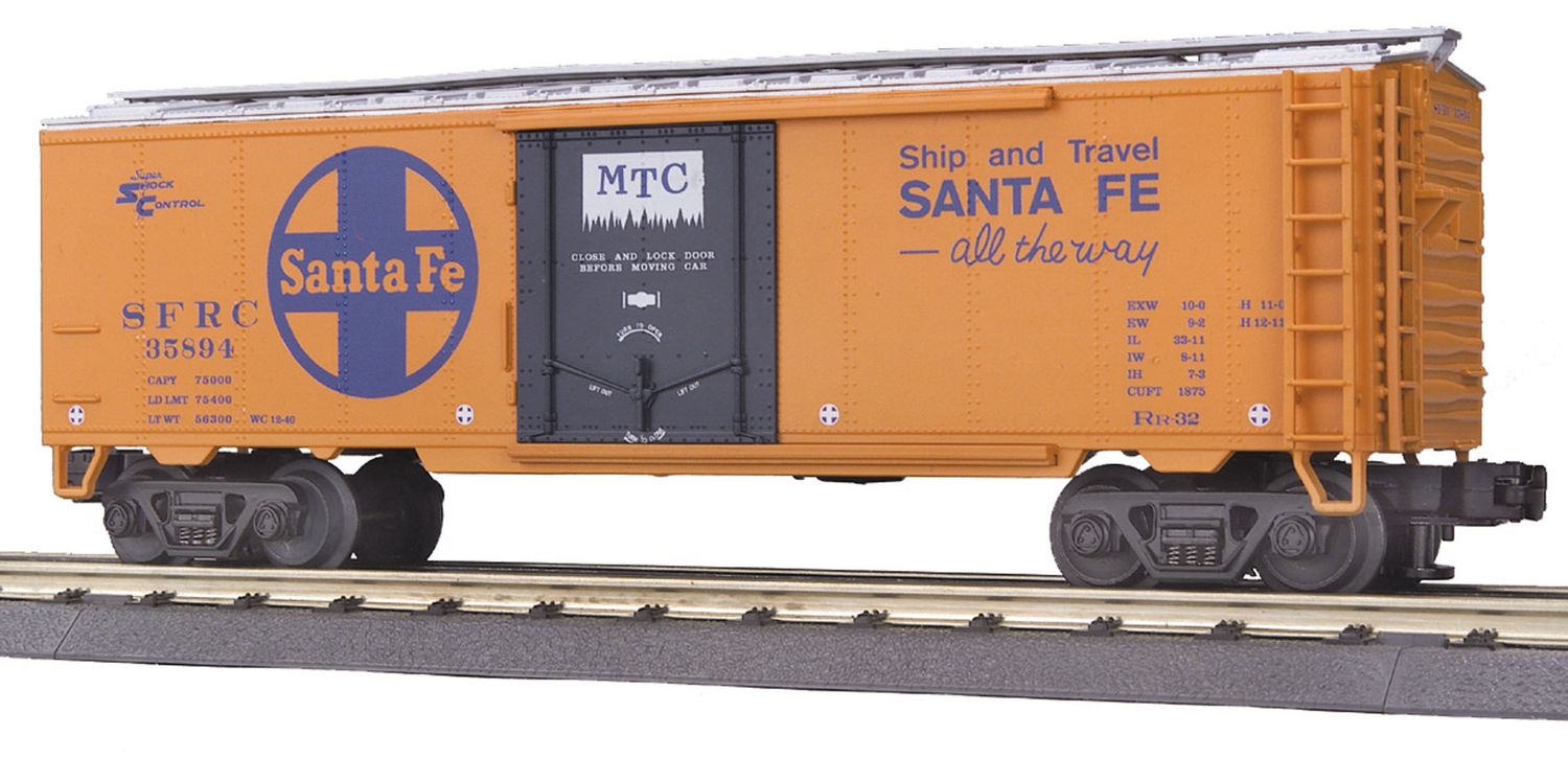 MTH20-94022 | O Gauge | Operating Reefer Car | ATSF