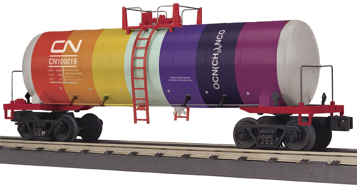 MTH30-73557 | O Gauge | RailKing Modern Tank Car |  Canadian National (Color)