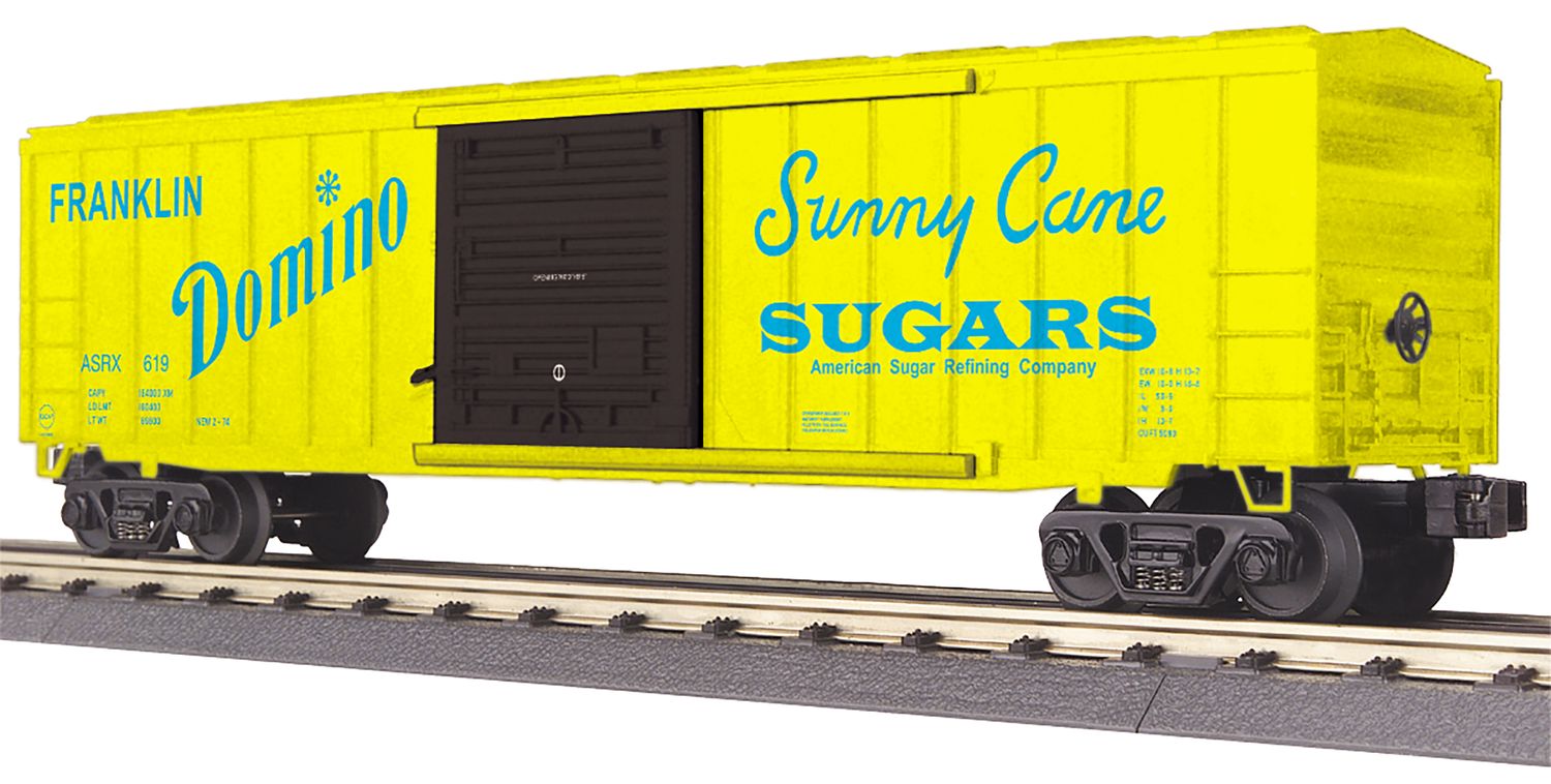 MTH30-71071 | O Gauge | RailKing 50’ Modern Box Car | Amstar (Domino)