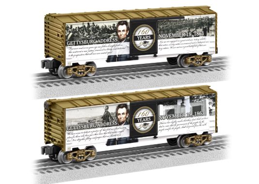 2338260 - GETTYSBURG ADDRESS 160TH ANNIV MUSA BOXCAR