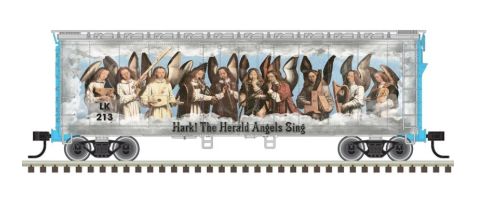 ATL20007236 - HO  CHRISTMAS '23  BOXCAR ANGEL BLUE