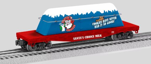 2328260 - SANTA'S CHOICE MILK CARTON FLATCAR
