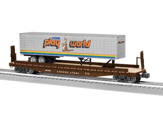 2326420 - LIONEL 50' FLATCAR W/TRAILER