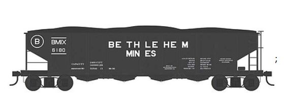 BOW43002 - HO BETHLEHEM MINES HOPPER 6200