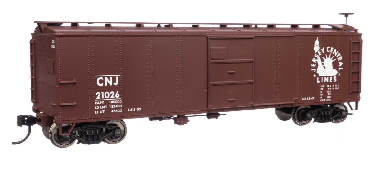 910-40955 - HO CENT RR OF NEW JERSEY 40' BOXCAR