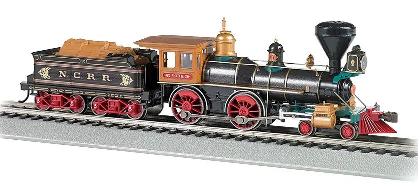 BAC52706 - HO  AMERICAN W/WOOD LOAD (DCC SOUND)