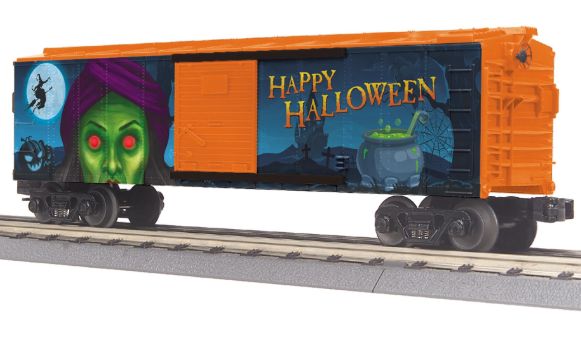 MTH30-71152 - HALLOWEEN BOXCAR W/GLOW LED'S