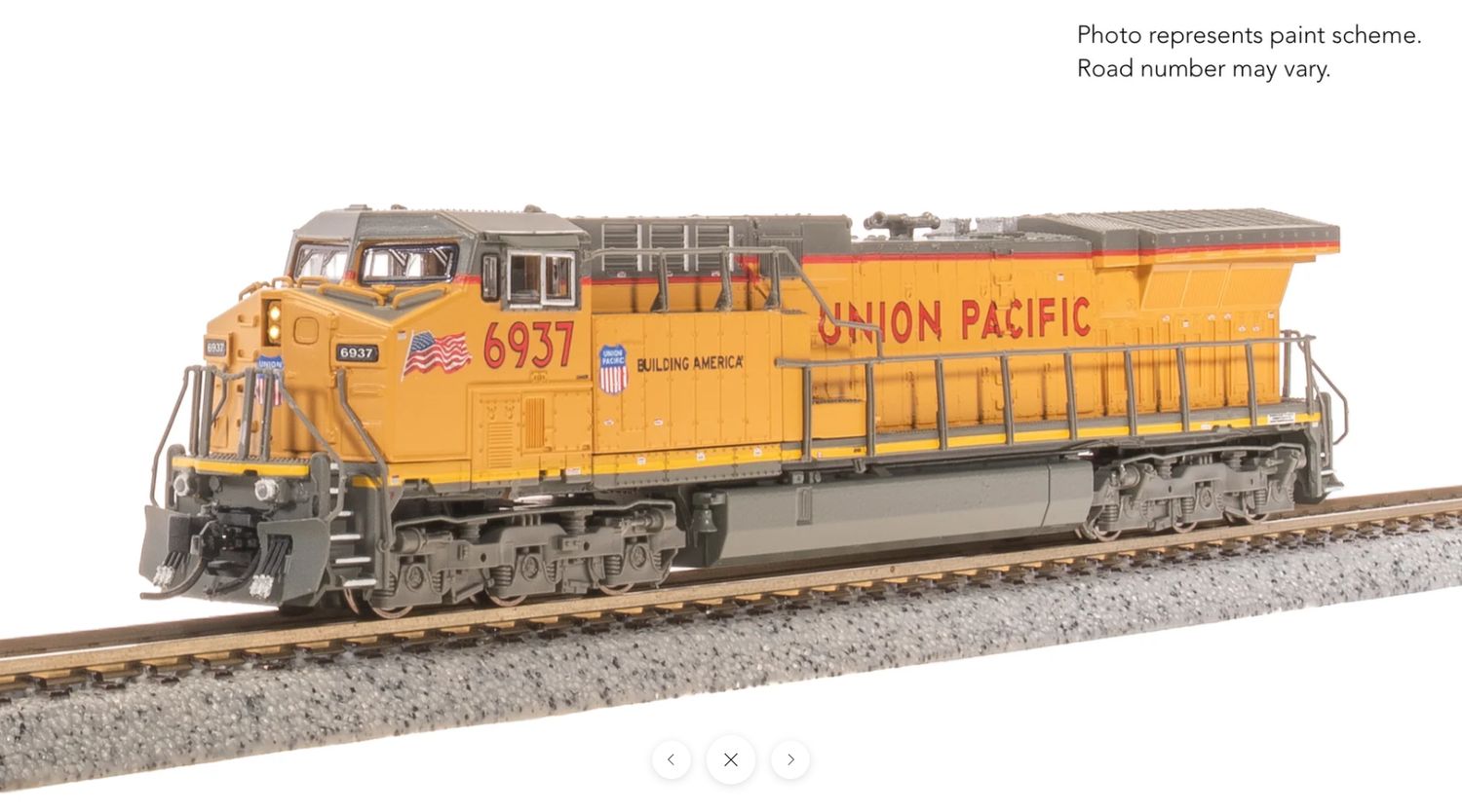 BLI8602 - N  GE AC6000, UP 6937