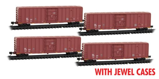 MT98300227 - N  NS BOXCAR 4-CAR