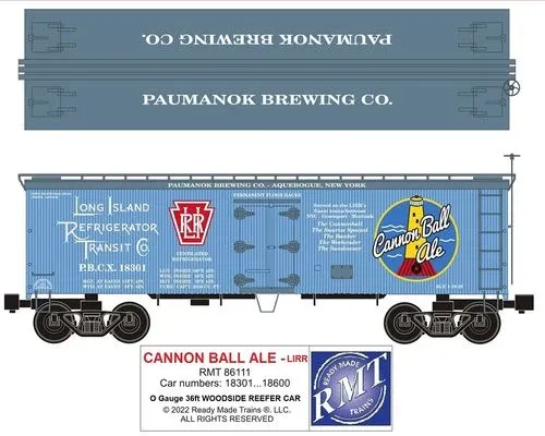 RMT-86111 CANNON BALL BEER-LIRR