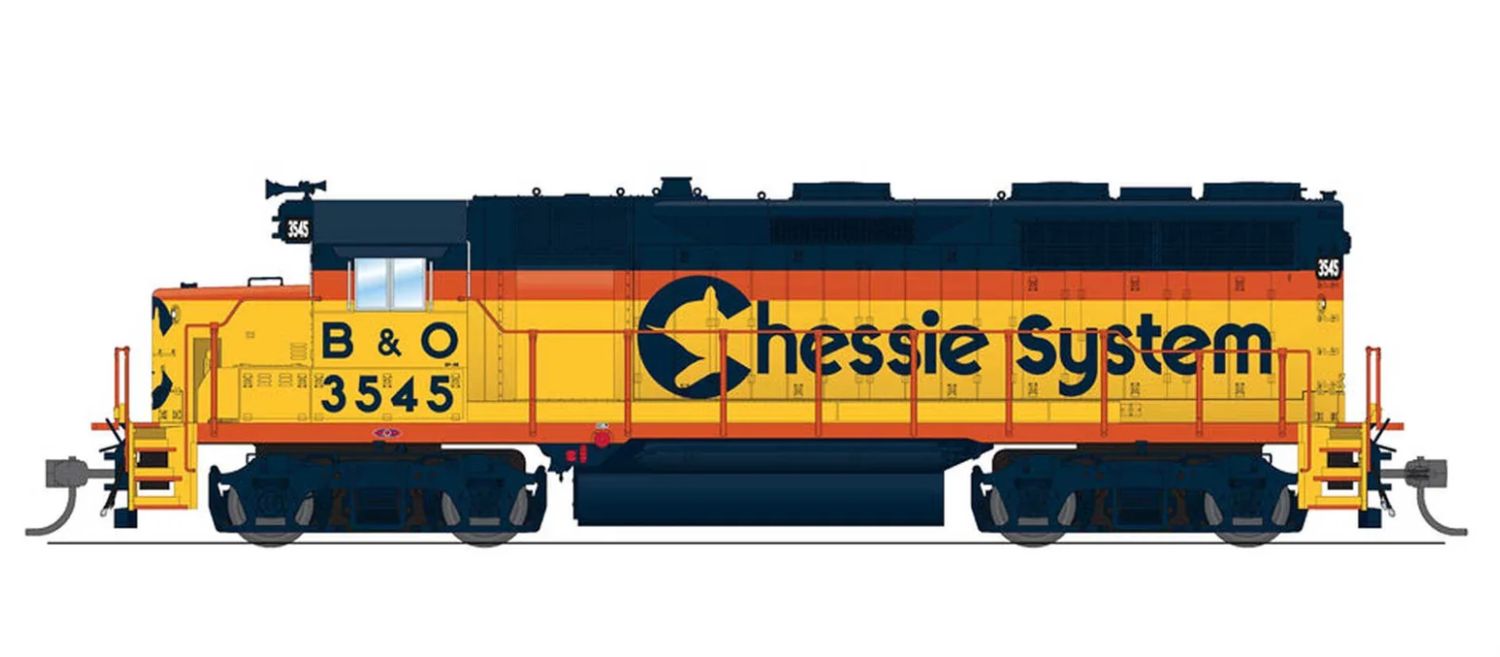 BLI8902 - HO EMD B&amp;O 3545