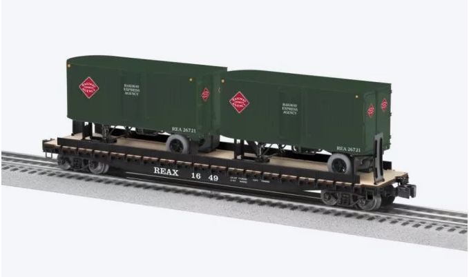 2426730 - O  REA 50' TOFC FLATCAR W/2 20'