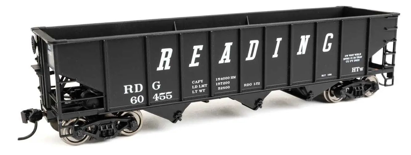 910-56728 - HO  AAR 70 TON 3-BAY OPEN HOPPER READING