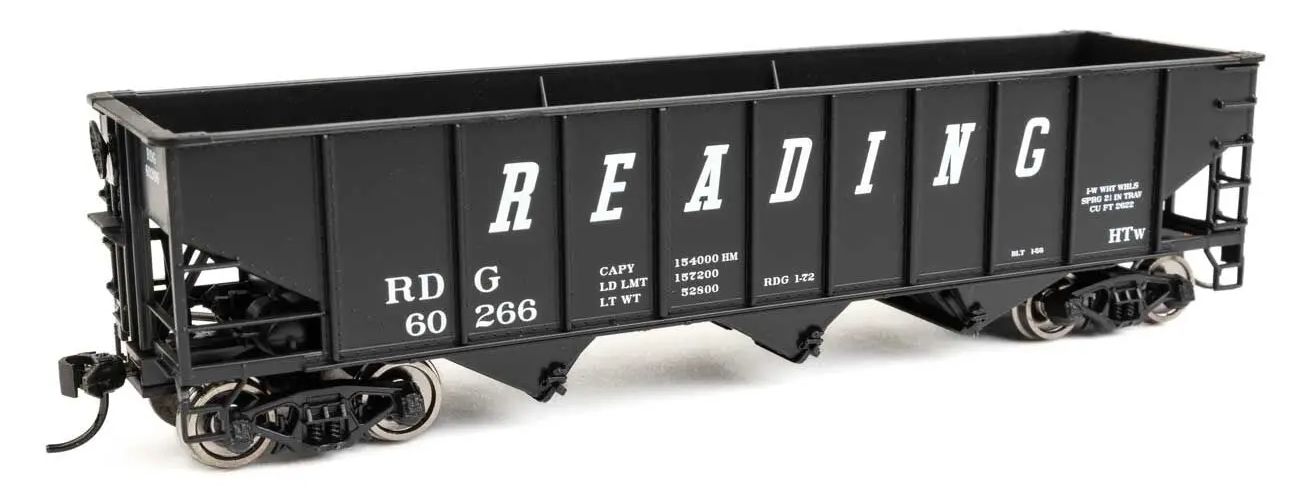 910-56726 - HO  AAR 70 TON 3-BAY HOPPER READING #60266