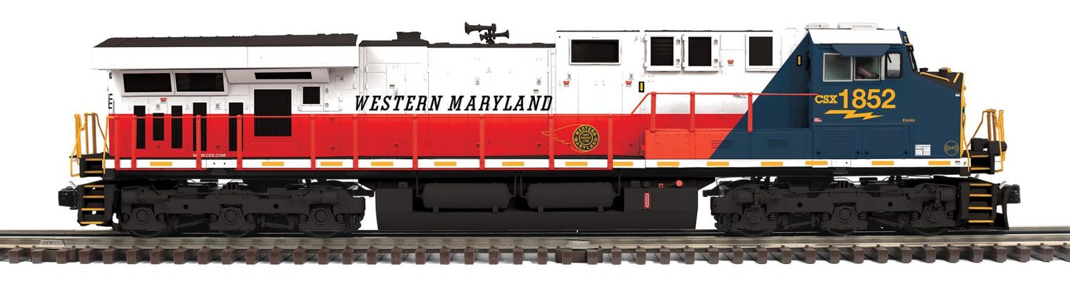 MTH20219381 - O  CSX #1852 WESTERN MARYLAND ES44AC