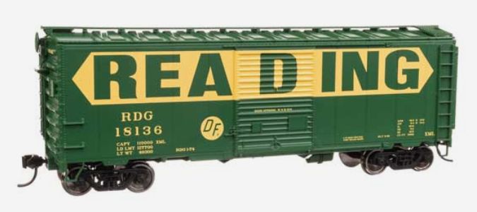 910-45220- HO - READING BOXCAR #18136
