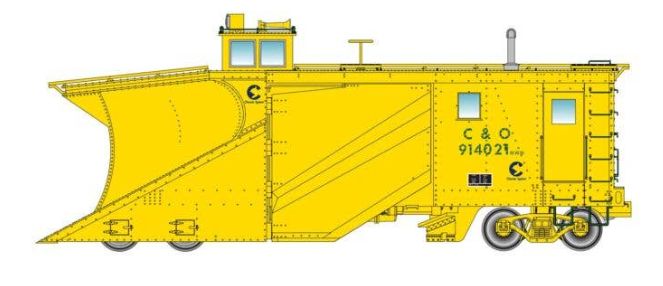 920-110031 - HO - SNOWPLOW #914021