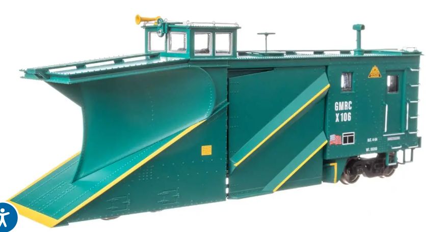 920-110033 - HO - GREEN MT. SNOWPLOW #X106