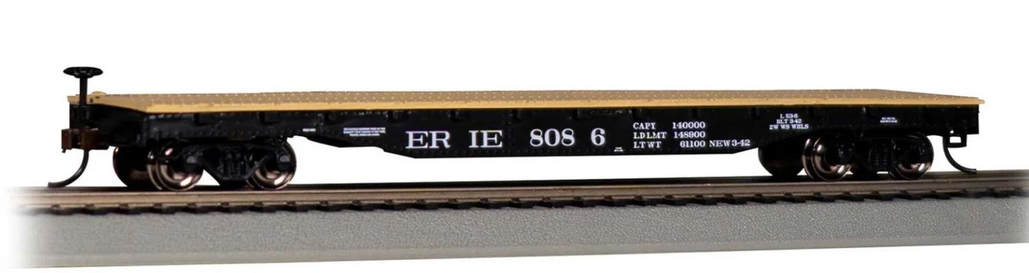 BAC17307 - HO - FLATCAR ERIE #8086
