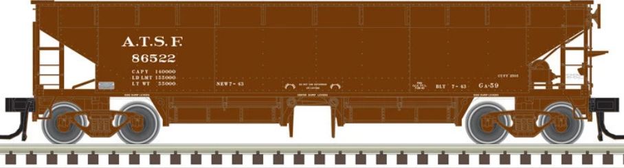 ATL20006807 - HO  BALLAST CAR SANTA FE #86541