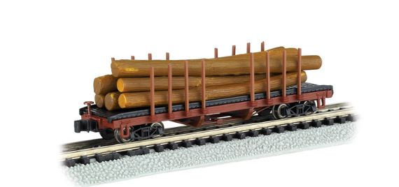 BAC18352 - N ACF 40' LOG CAR