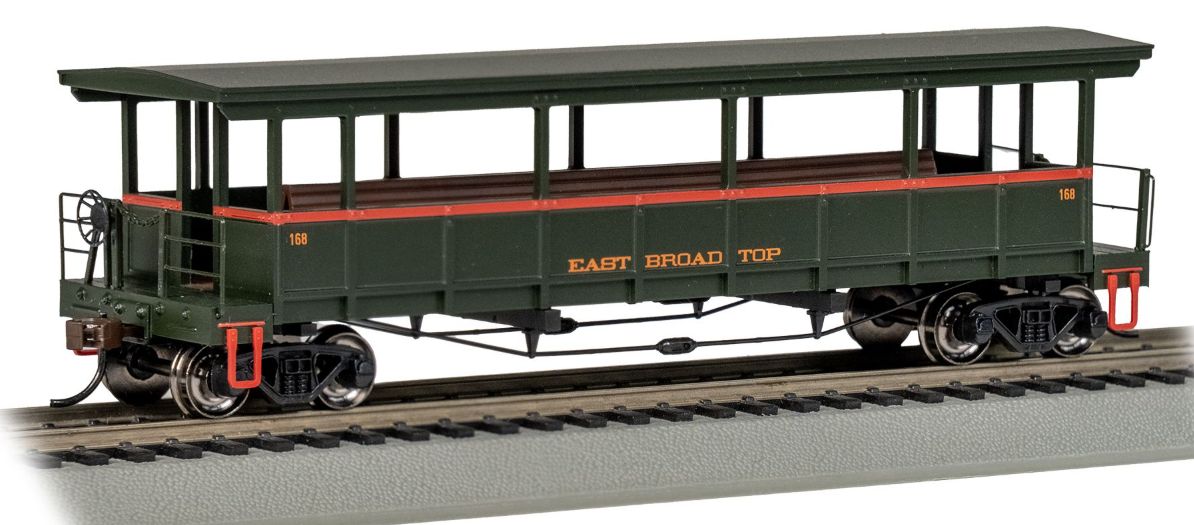 BAC17401 - HO - EBT Open Sided Excursion Car