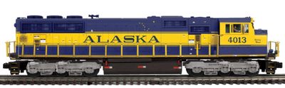 MTH 20-21949-1 - O - SD70MAC Alaska RR (SofN)